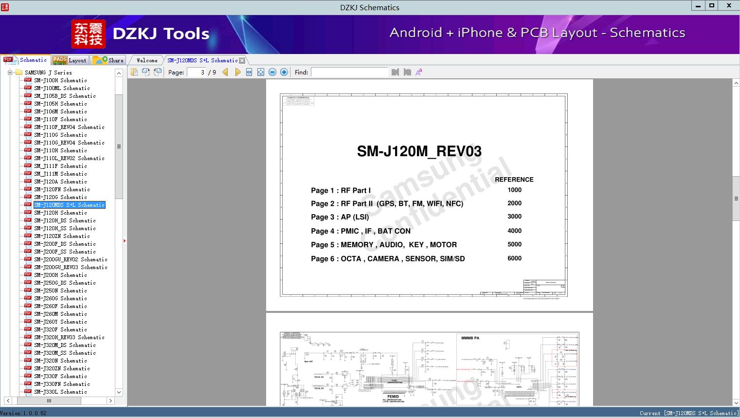 SM-J120MDS S+L Schematic